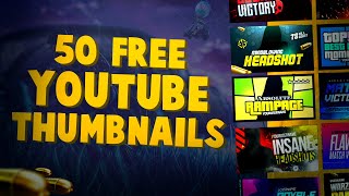 50+ Awesome Free Gaming Thumbnails for Your YouTube Channel!