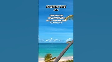 Thumbnail of Caribbean Blue - Enya (Lyrics) #CaribbeanBlue #CaribbeanBluelyrics #CaribbeanBlueEnya #Enya