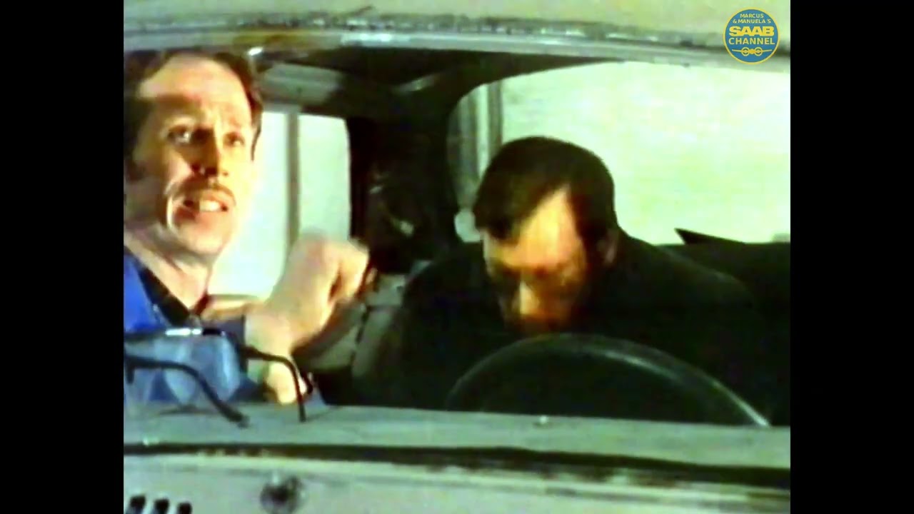 Måsvinge Saaben “Blue Spirit". Byggd av Leif Mellberg (Vintage Saab Dealer Video in Swedish)