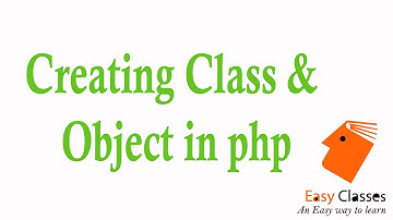 PHP Tutorial  - Classes and Objects in php