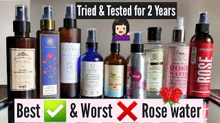 Best Rose water Available in India | Tried & Tested for 2 years |  Bhawna Sharma