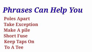 Advance Phrases In Spoken English