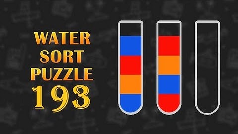 Sort Puzzle Level 193 (No extra/additional tube used)