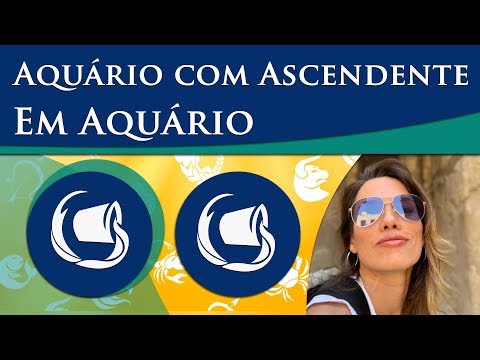 AQUÁRIO COM ASCENDENTE