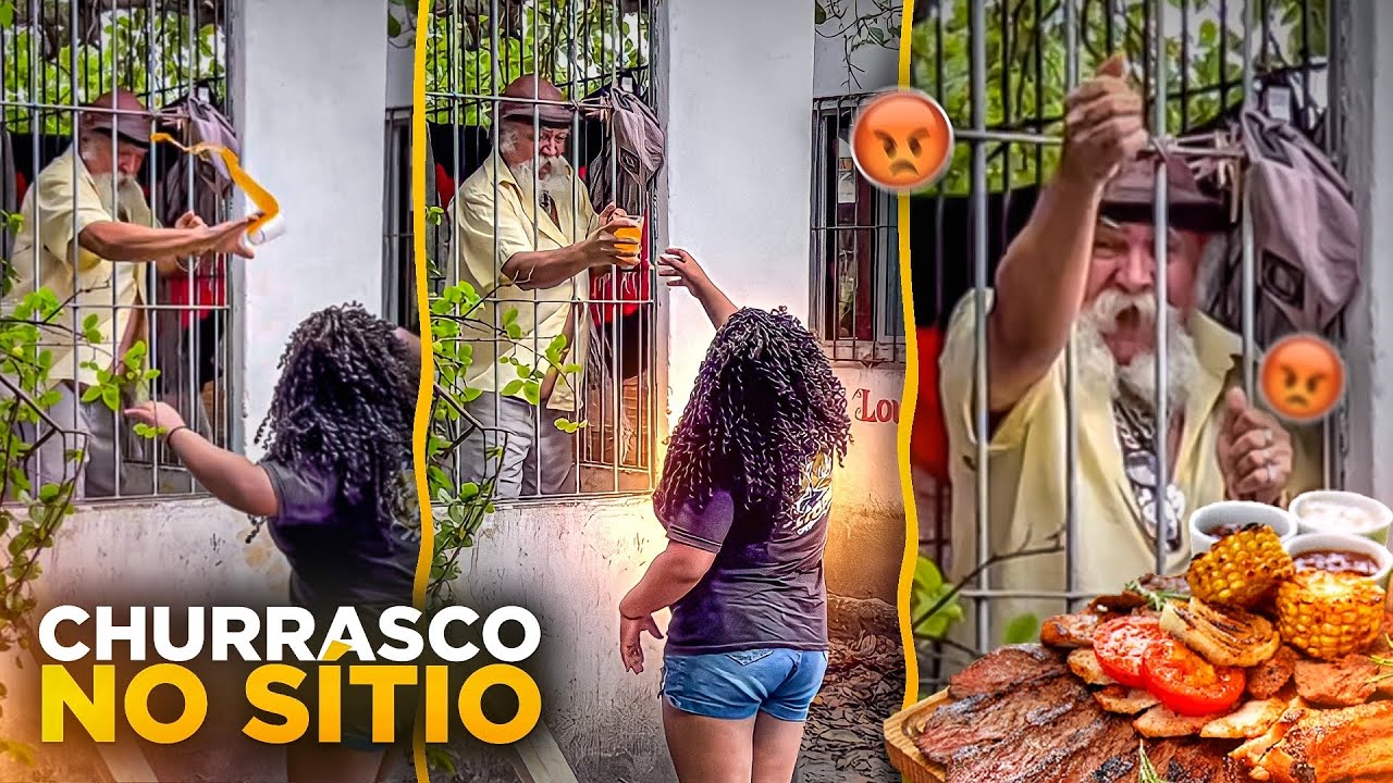 TEVE CHURRASCO NO SÍTIO E NINGUÉM CHAMOU LUIZ DO SOM | LUIZ DO SOM