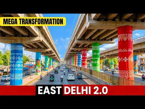 New India: 😱 EAST DELHI 2.0! 🇮🇳 | Yamuna Paar Mega Transformation | Infrastructure & Connectivity