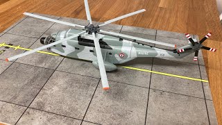 Le tres gros helicoptre 🚁 1/72 diecast Super Frelon (Hornet) IXO? Altaya?  Before repaint