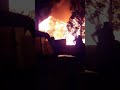 Крупный пожар в городе Касимов Рязанской области