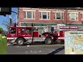 Melrose ladder 1 responding (unknown call)