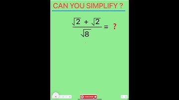 CAN YOU SIMPLIFY #maths #education #foryou #youtubeshorts #shorts #shortvideo