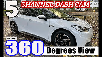 #THINKWARE 5 #CHANNEL #DASHCAM IN #vwid3 - USING A #MULTIPLEXER BOX & #T700