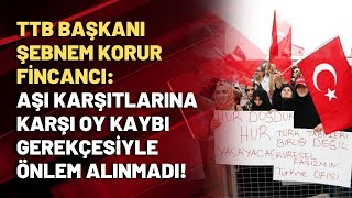 Ttb Başkanı Şebnem Korur Fincancı Aşı Karşıtlarına Karşı Oy Kaybı Gerekçesiyle Önlem Alınmadı