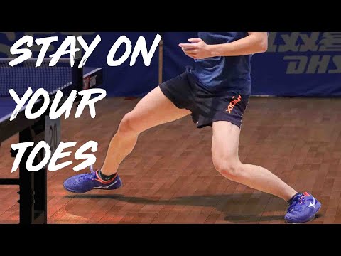 Shadow Footwork for Choppers | Table Tennis Tutorials