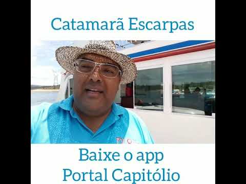 Catamarã Escarpas por Eulin Ribeiro TV Portal Capitólio