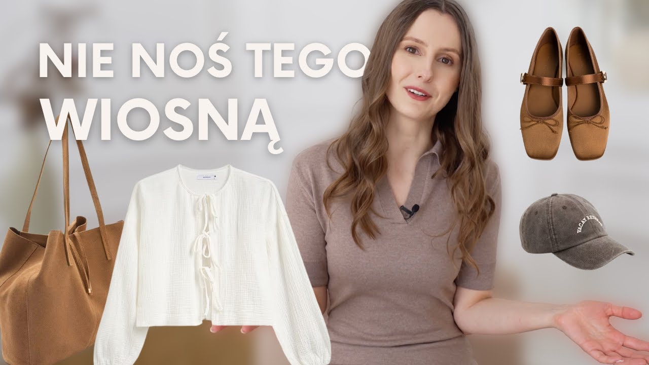 Tych rzeczy elegancka kobieta nie nosi wiosną 2025!