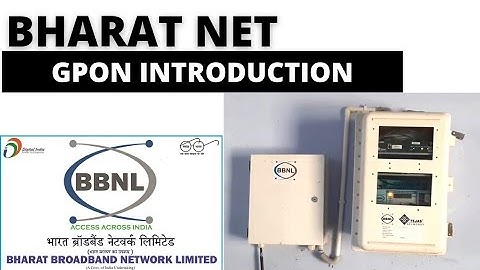 Bharat Net ,BBNL, GPON, #bharatfiber #gpon #ftth #bharatnet #nofn