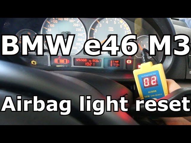 Bmw Srs Airbag Light Reset Tool | Shelly Lighting