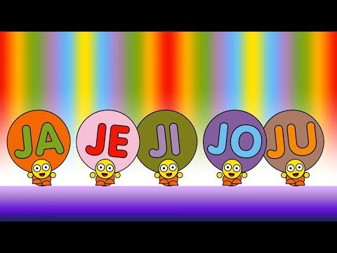 JA JE JI JO JU - CRIANÇAS INTELIGENTES JOVEM PAN KIDS - AEIOU