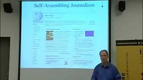 "We the Media: The Rise of Grassroots, Open-Source Journalism" Featuring Dan Gilmor