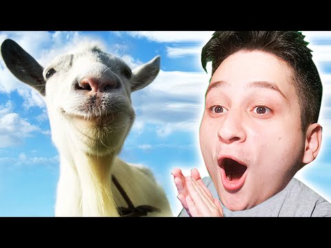 სუპერ თხა გავხდი Goat Simulator ubralod noobi