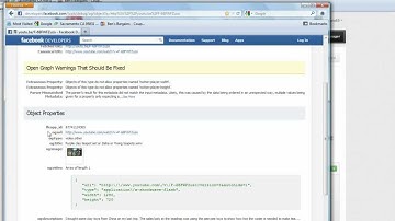 Debugging your Youtube video URL so the thumbnail will appear in your Facebook post