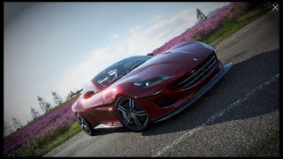 Forza horizon 4 - 2018 ferrari portofino upgrade/stock gameplay