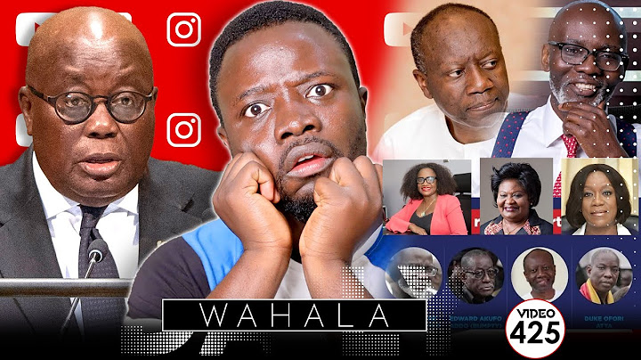 WOW! Nana Addo Family and Friends in Power that NDC always Talk About