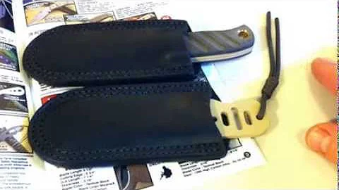 Tops Knives 3 inch fixed blades.