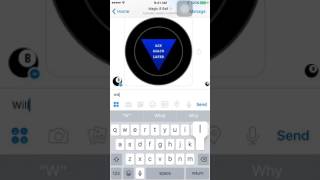 Magic 8 Ball Facebook Bot Demo screenshot 5