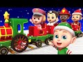 Toot Toot Train Song 🚂| Jobs and Occupations | Rosoo Nursery Rhymes &amp; Kids Song