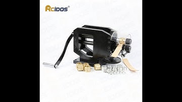 EP900 RCIDOS leather embossing machine,Stamping Machine,leather Creasing machine