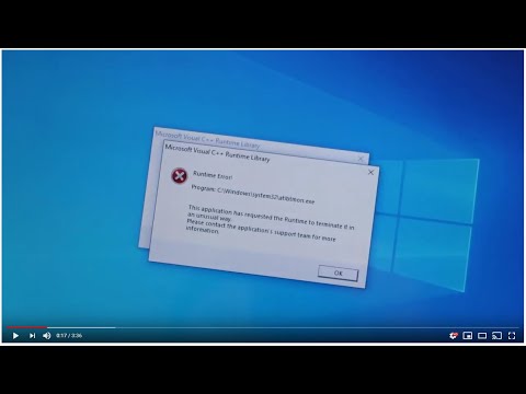 Any Computer How To Fix Runtime Error For Windows 10 Step 1