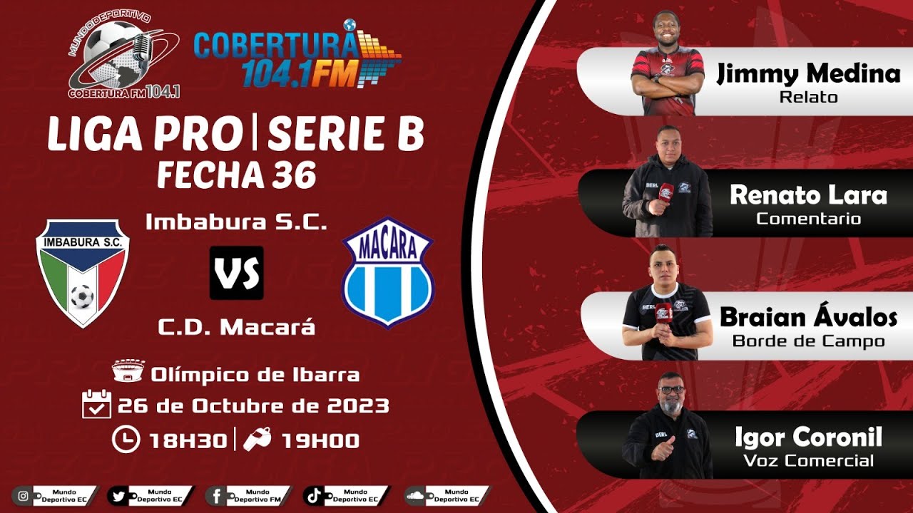 LIGA PRO SERIE B DESCENSO O ASCENSO MUNDO DEPORTIVO RADIO