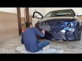 Chevrolet Cruze Vinyl Wrapping Mid Night Blue | Vwraps Sikar |