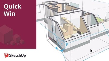 How to create two active section cuts at once in SketchUp - Quick Win
