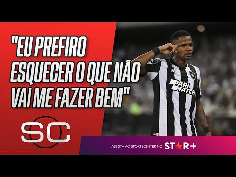 'Segredo' da boa fase, trauma de 2023, Textor e mais: Júnior Santos conta tudo ao SportsCenter