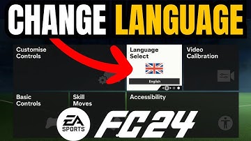 How to Change Language in FC 24 - Edit Game Language of EA Sports FC 24 #fc24