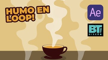Cómo hacer HUMO 2D en LOOP  con After Effects - Tutorial de Animación