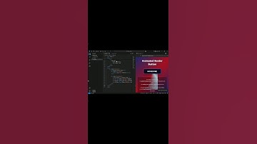 3D Animated Border Button - HTML And CSS