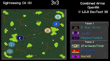 257# - A10 - 4 - 16/11/2025 - 3v3 - Combined Arms V1.0.8 DevTest 38 (OpenRA)