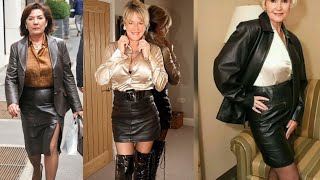 sophisticated and marvelous collection of office wear leather skirts for older adults women&#39;s