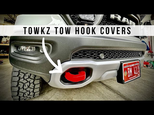 Towkz Tow Hook Covers - Ram Rebel 