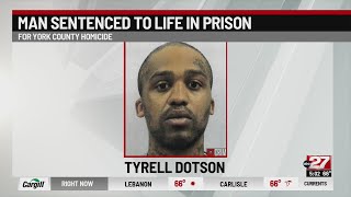 York man sentenced to life in prison after 2021 homicide