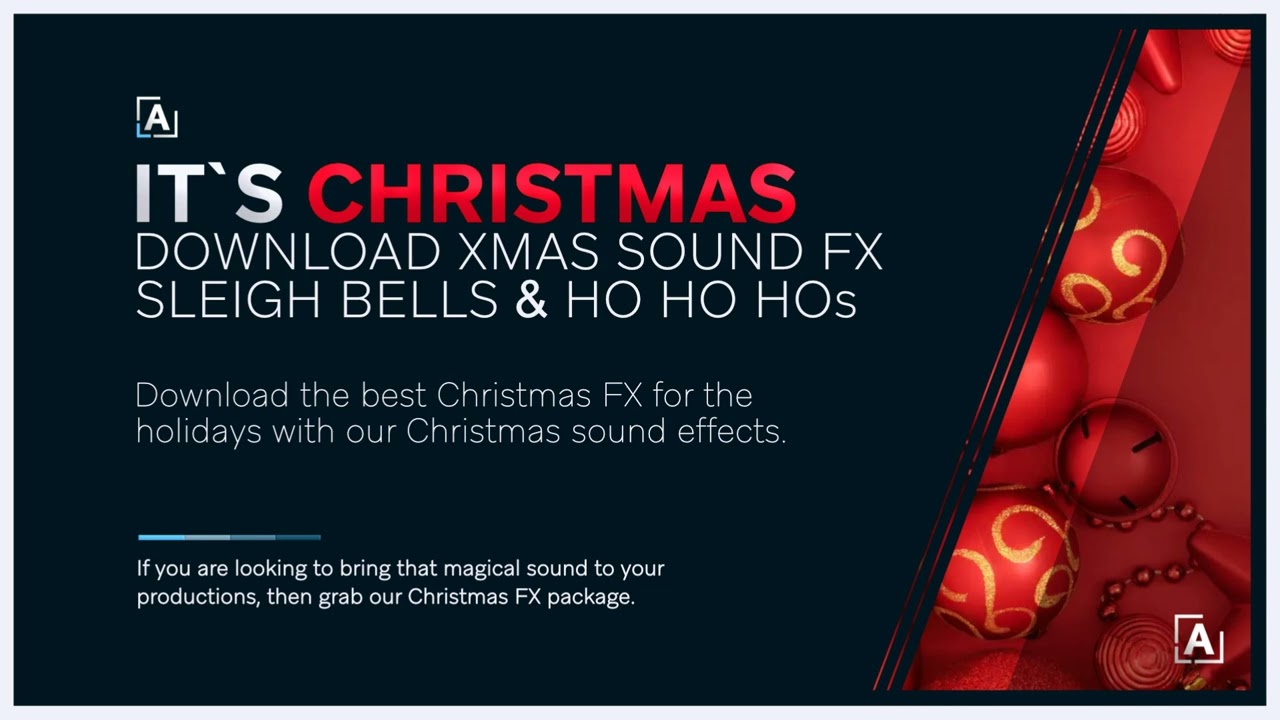Christmas Sound Effects showcase video preview