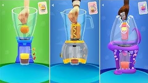 CRAZY 🤪 JUICE 🥤 Maker - Blend it 3D🔥 | #shorts #short #trending