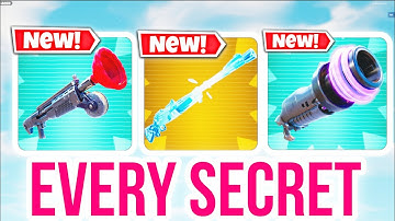 how to get every secret in 1v1 with every gun