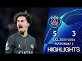 PSG Vs Tottenham 5 3 Extended HIGHLIGHTS Full HD UEFA Champions League 2025 26 Matchday 5