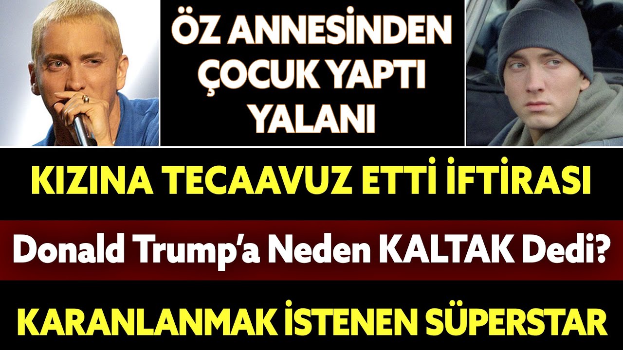 İftiralarla Lekelenen EMINEM Kim? Kaburga Skandalı, Kirli Gerçekler, Karanlık Söylentiler... #haber