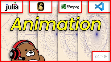 [04x08] Luxor Animation + Turtle Graphics! | Luxor.jl, FFmpeg, Julia & VS Code [Julia Desktop Apps]