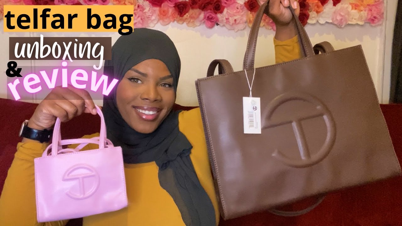 telfar bag size comparisons｜TikTok Search